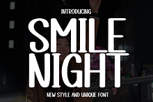 Smile Night | Script Font