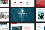 Business Plan PowerPoint Template, a Presentation Template by Wipavee (Thumbnail 2 of 5)