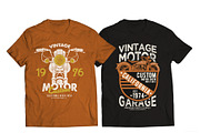 MOTORCYCLE CONCEPT TEE PRINT PACK, an Illustration by MKE Print Lab. (Thumbnail 4 of 6)