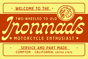 Megster Racing Font Duo, a Script Font by Letterhend Studio (Thumbnail 3 of 10)