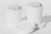 Ice Cream Cups Mockup, a Packaging Mockup by skybluecreative (Thumbnail 2 of 3)