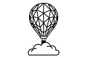 Hot Air Balloon Silhouette Bundle, an Object Illustration by Gaye Art (Thumbnail 26 of 31)
