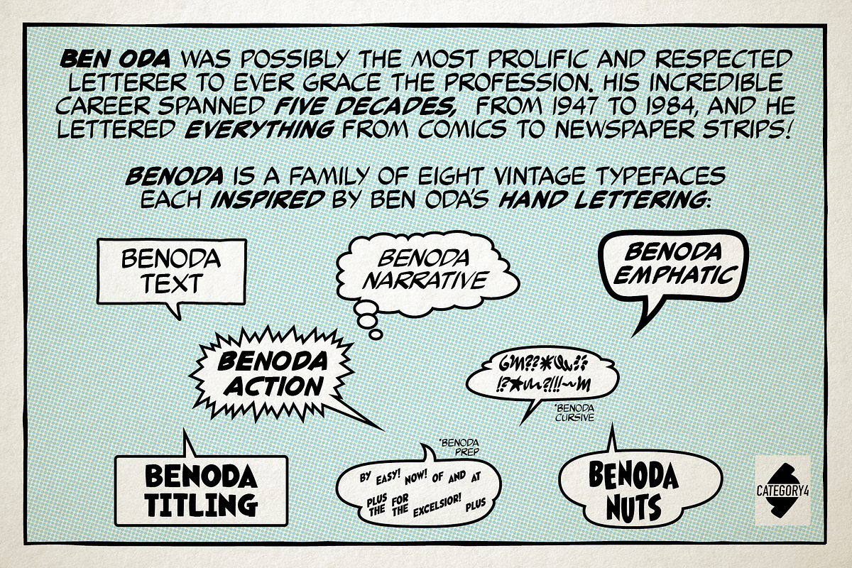 Benoda Titling Bundle preview 2