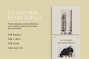 Paris - 35 Instagram Feed Posts, a Social Media Template by TheFisherCreative (Thumbnail 12 of 12)
