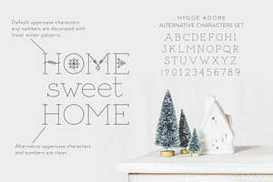 Hygge Adore - Christmas Serif Font