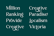 Miracle Display, a Serif Font by RockboyStd (Thumbnail 10 of 12)