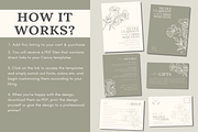 Green Wedding Invitation Template, an Invitation Template by LushBury (Thumbnail 3 of 5)