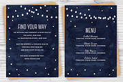 Printable Celestial Wedding Set PSD, an Invitation Template by Pixejoo (Thumbnail 5 of 5)