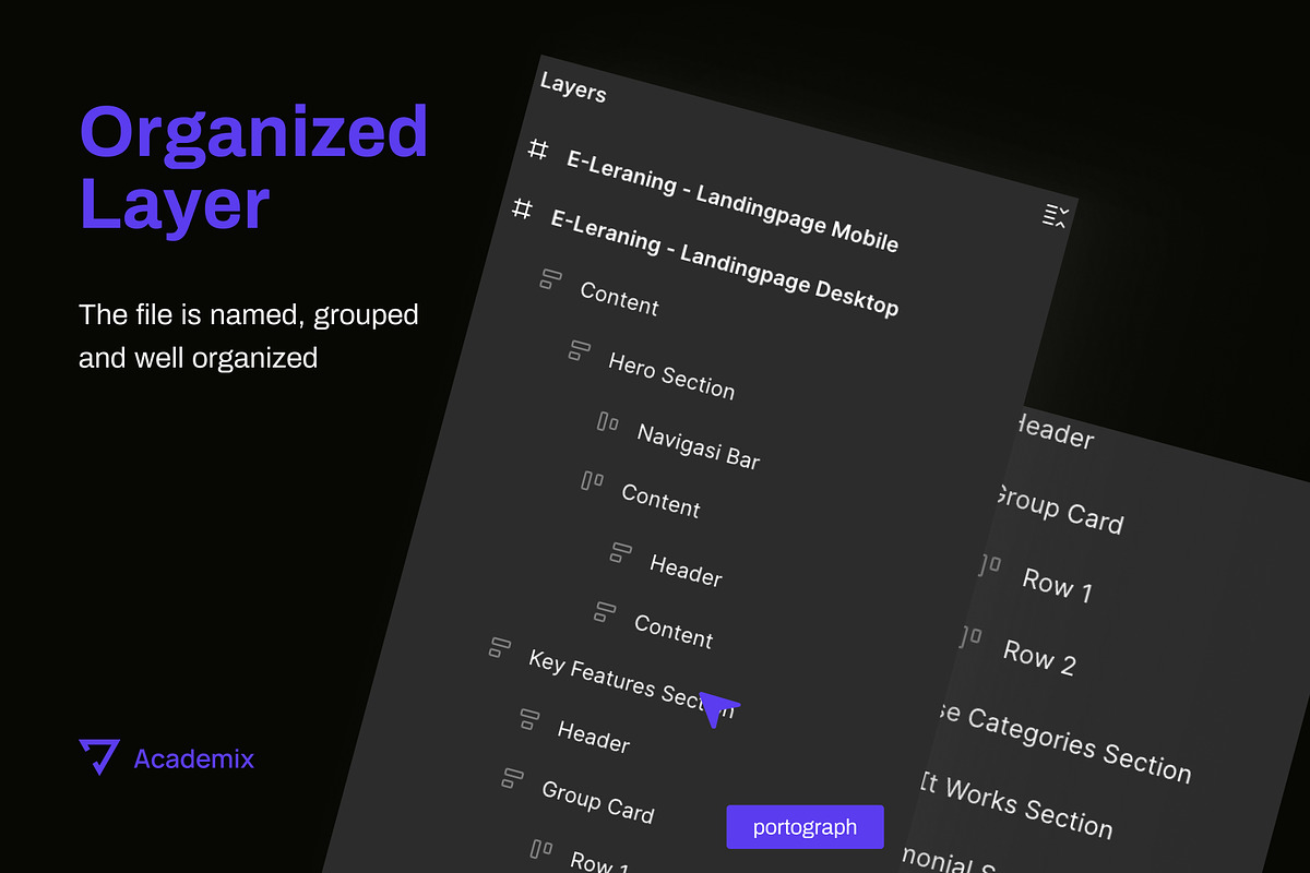 Academix - E-Leraning Landing Page preview 5