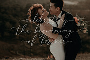 Bridals Romantican - Handwritten, a Handwritten Font by Runsell Studio (Thumbnail 4 of 6)