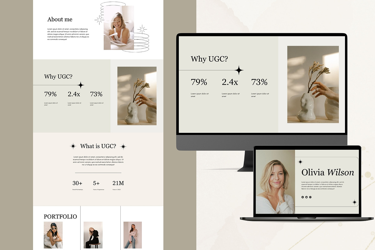 Creative Coaching Website Canva, a Landing Page Template by ElladesignCo (Photo 7 of 7)