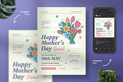 Happy Mother's Day Brunch Flyer, a Flyer Template by Annora Studio (Thumbnail 1 of 4)