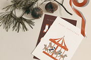 Winter Wonderland Christmas, a Seasonal Illustration by lokko studio (Thumbnail 10 of 10)
