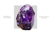Minerals & Gemstones Collage Kit, an Object Graphic by Kaleriia (Thumbnail 3 of 10)