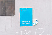 47 sticker mockup bundle vol 2, a Product Mockup by FoundImages (Thumbnail 30 of 50)