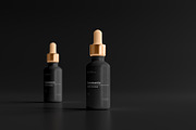 Dark Cosmetic Branding Mockups, a Cups & Container Mockup by pmvch (Thumbnail 25 of 86)
