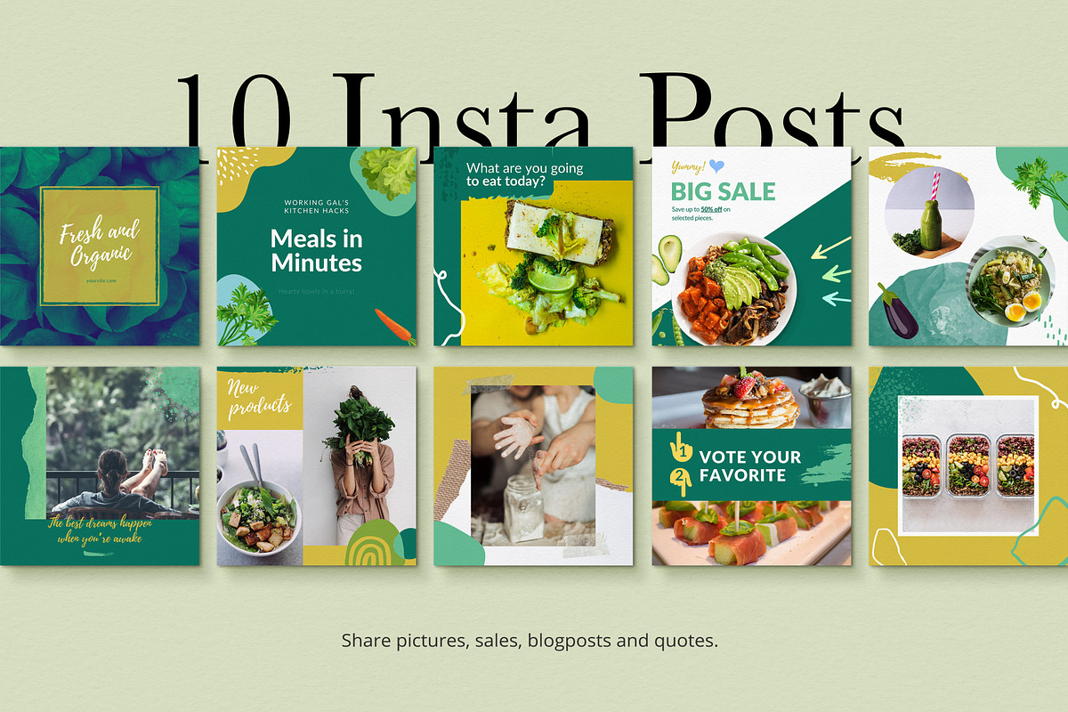 Chef & Restaurant Templates Bundle, a Social Media Template by Sakura Digitals (Photo 2 of 8)
