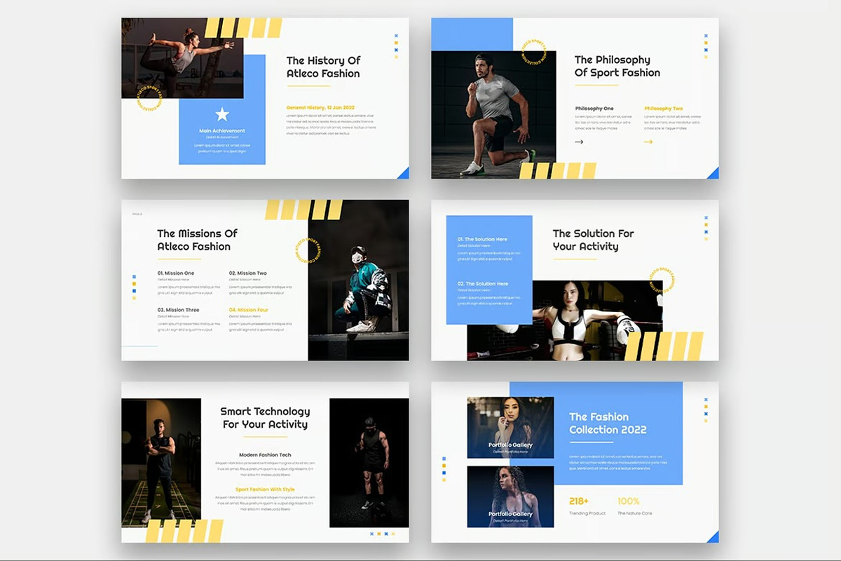 Atleco - Sport Fashion Keynote, a Presentation Template by Fit-tee (Photo 3 of 6)