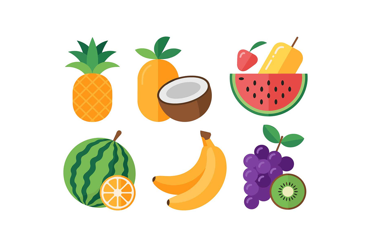 Mixed Tropical Fruits, an Object Graphic by Gfx_Store (Photo 5 of 13)