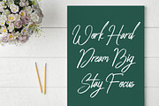 Peace Maker - Handletter Font, a Script Font by FHFont (Thumbnail 5 of 14)