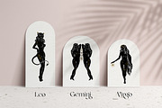 Zodiac Celestial Constellations Set, an Illustration by NassyArt (Thumbnail 9 of 12)