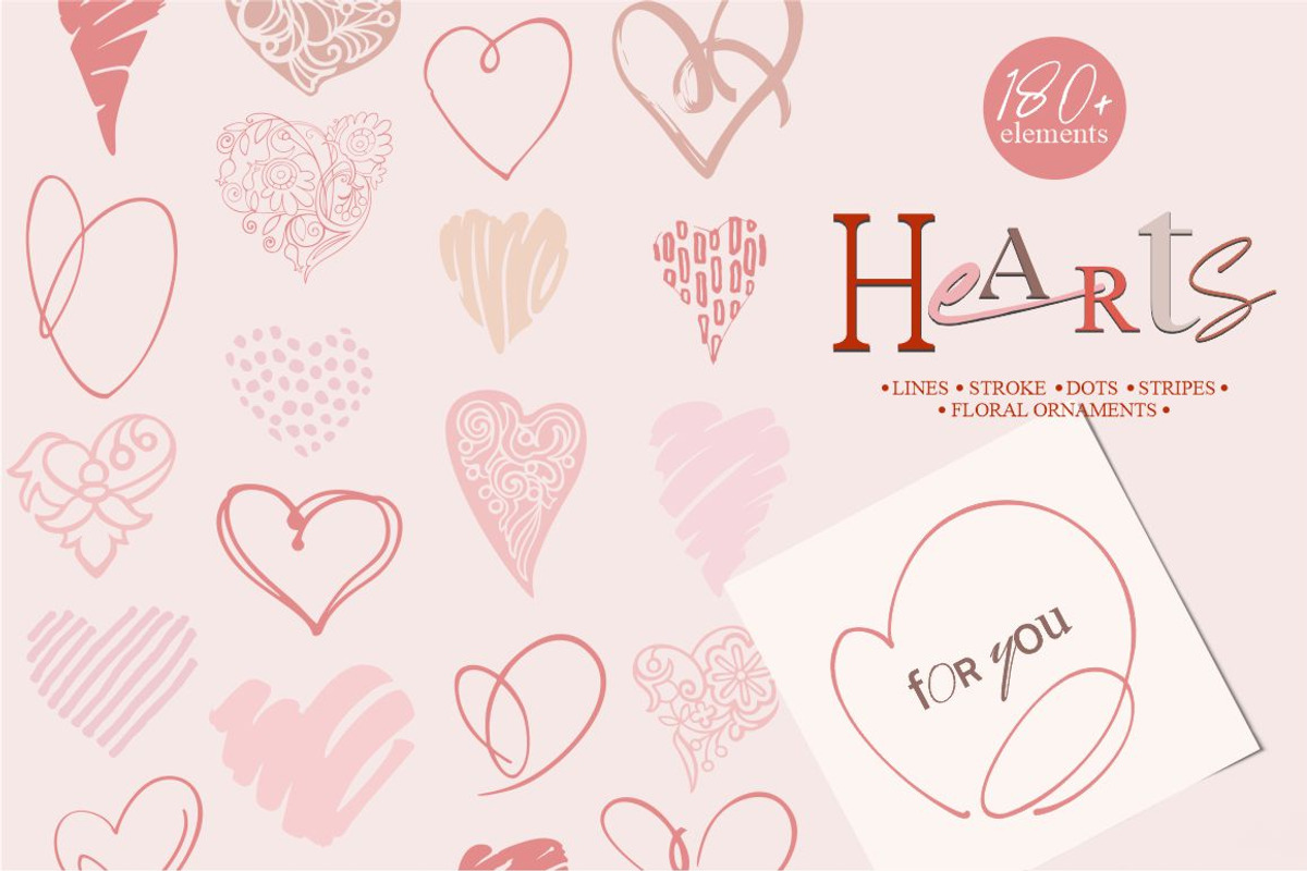 Hearts, an Object Graphic by Collection by VY (Photo 1 of 9)