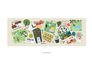 Garden, farm and agriculture, an Object Illustration by Ardea-studio (Thumbnail 2 of 2)