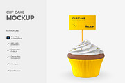 Cupcake Mockup, a Cups & Container Mockup by graphypix (Thumbnail 3 of 3)