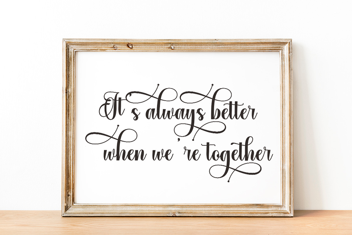 Hello Lovely, a Script Font by Nurul_kamal (Photo 5 of 11)
