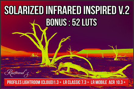 Solarized IR Inspired profiles LUTs, a Plug-in Add-On by Raztrend
