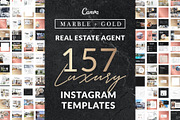 157 Realtor Instagram Templates, a Social Media Template by Galaxybomb (Thumbnail 1 of 9)