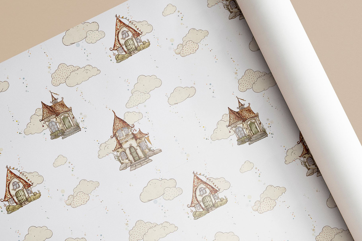 Fairy Street Daydream Pattern, a Pattern Graphic by MouseGrey (Photo 8 of 9)