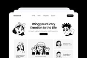 240 Facial Expressions Icons, an Outline Icon by Prosymbols (Thumbnail 4 of 15)