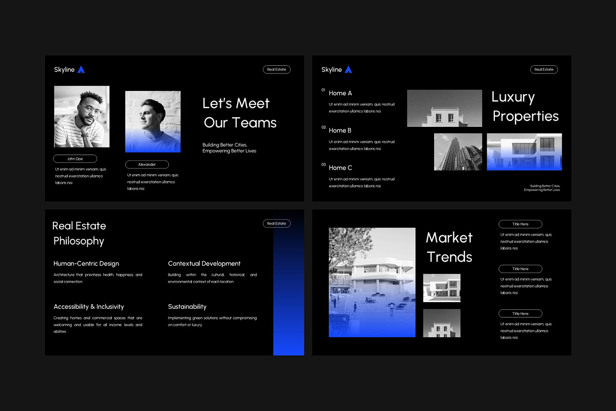 Elegant Real Estate Presentation, a Presentation Template by Eklip Studio (Photo 4 of 6)