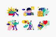 Waaahh! Illustration Kit, a Templates & Theme by ls-illustrations (Thumbnail 6 of 6)