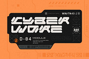 Core Tech - Futuristic Tech Font, a Sans Serif Font by Imoodev (Thumbnail 3 of 5)