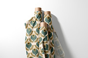 70's Retro Damask Geometric Pattern, a Pattern Graphic by StudioGlouna (Thumbnail 8 of 9)