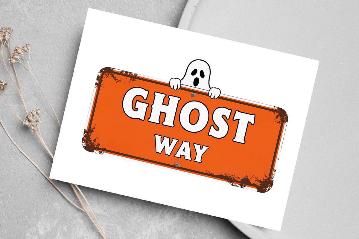 Vintage Rustic Halloween Sublimation, an Illustration by Canvas Craft (Photo 4 of 7)
