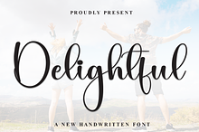Delightful | Script Font