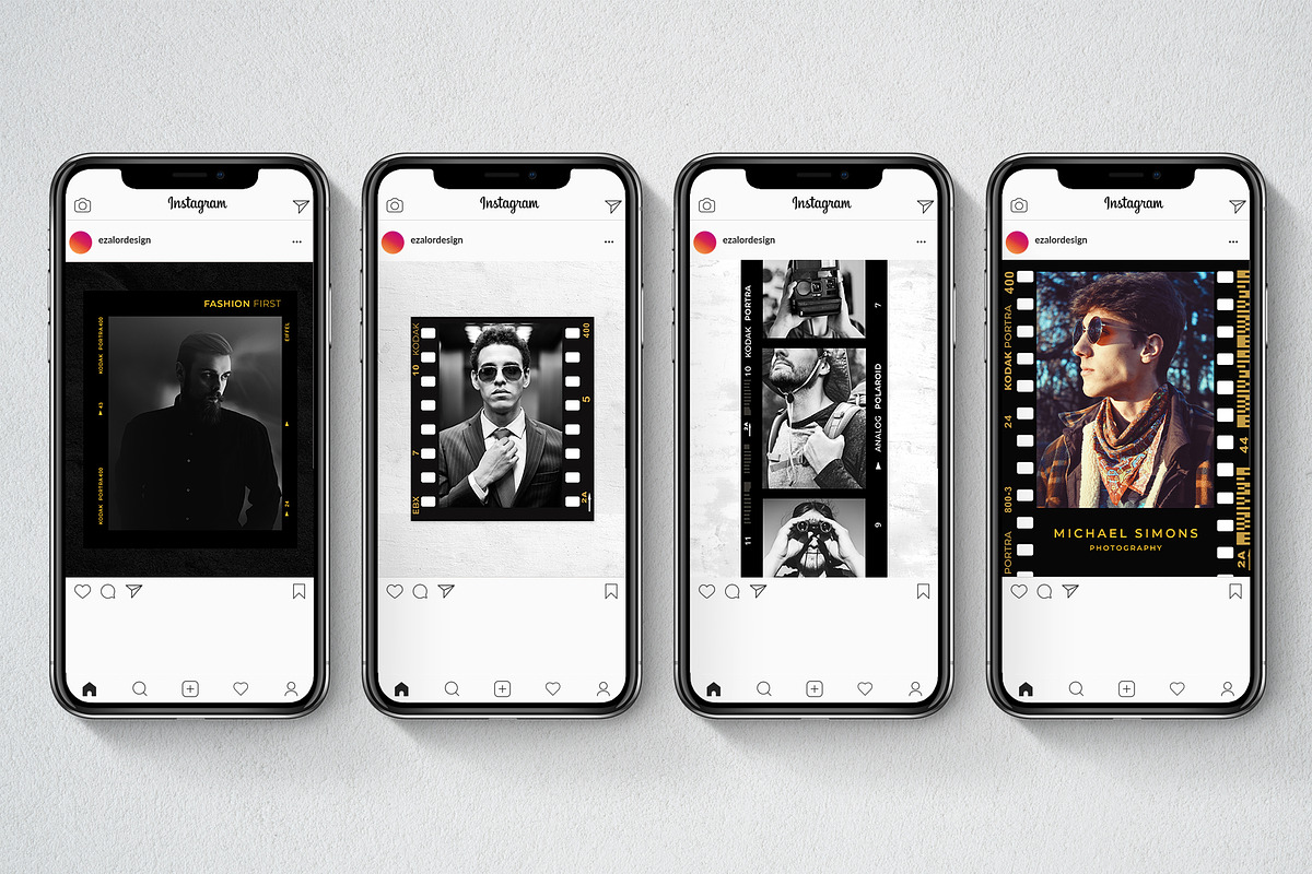 Film Frame Bundle, a Social Media Template by Analogi Studio (Photo 21 of 53)