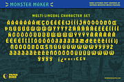 PM Monster Maker Type System, a Sans Serif Font by Paper Moon Graphic Supply (Thumbnail 6 of 11)