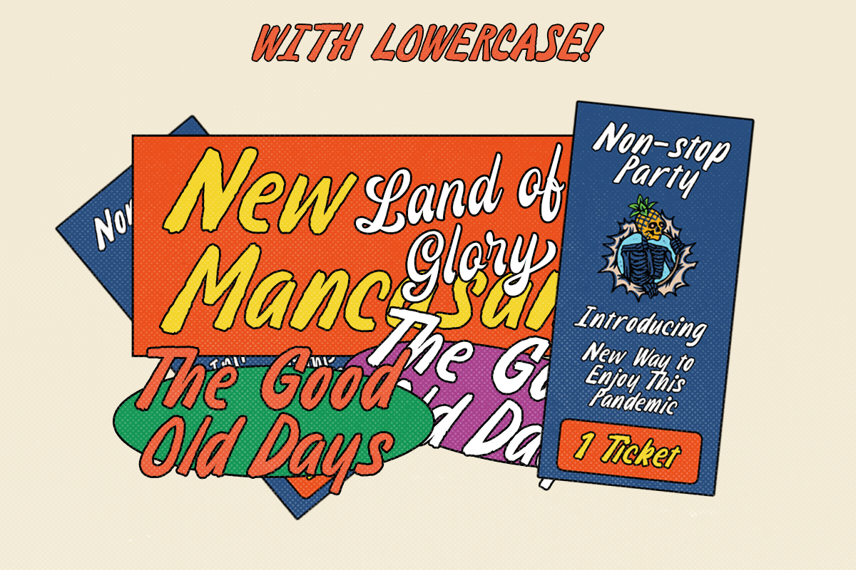 Lokacore - A Ligature Fun Font, a Font by Letterhend Studio (Photo 7 of 10)