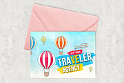 Tour Travel Psd Card Templates, an Invitation Template by Business Flyers (Thumbnail 2 of 2)