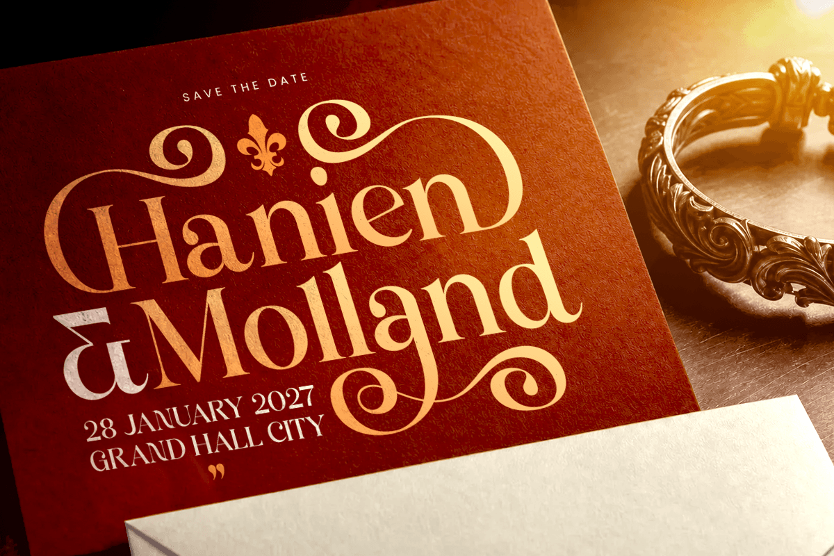 Hellian - Modern Lavish Luxury Font, a Serif Font by Sensatype (Photo 3 of 13)