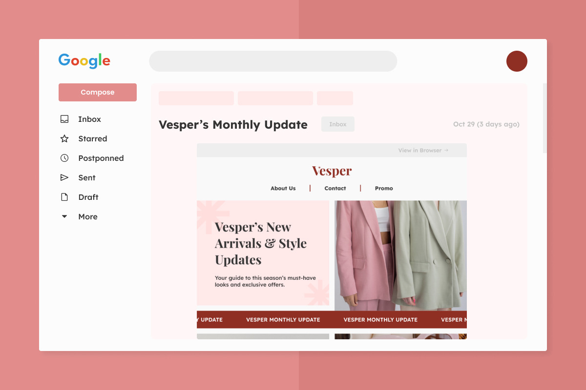 Vesper - Fashion Email Newsletter, an Email Template by twinstd (Photo 5 of 5)