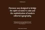 Floranza - Luxury Christmas Display, a Serif Font by Inviline.co (Thumbnail 2 of 10)