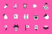 CUTE! Vector Doodle Set, an Illustration by katieromanoff_art (Thumbnail 9 of 11)