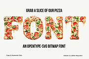 Pizza, a Symbol Font by Loudoun Design Co. (Thumbnail 1 of 6)