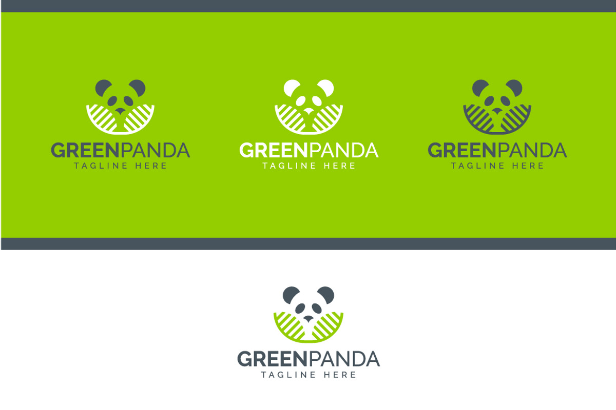 Green Panda Logo, a Branding & Logo Template by emotions76 (Photo 2 of 3)