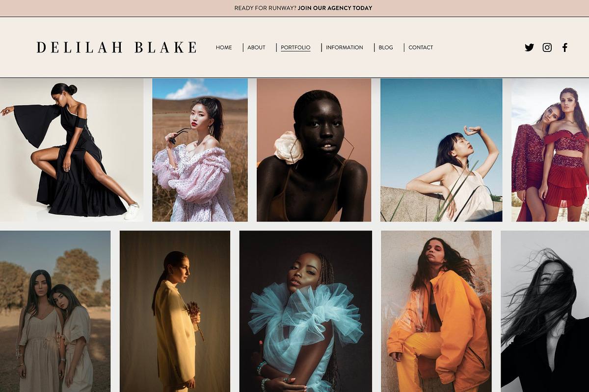 Squarespace 7.1 Website Template, a Squarespace Template by The Lone Crowd (Photo 2 of 8)